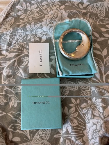 Tiffany moon rattle - &,