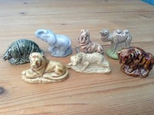 Collection of SEVEN Wade whimsies - All Wild Animals, all without damage