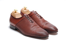 Moreschi Chestnut Brown Grid