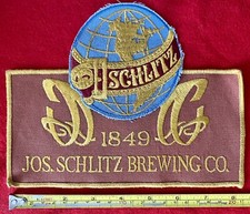 Large Jos. Schlitz Brewing Co