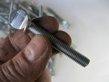 1 - Pack (4) M8 x 50mm Long Shouldered Thumb Screws, Bolts. BZP