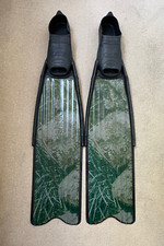 Omer Stingray 3D Camo Freediving / Spearfishing Fins UK 6/7