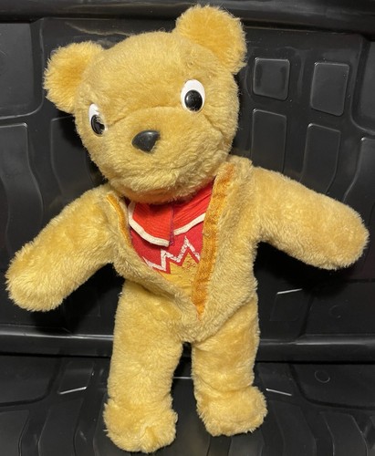 Vintage super ted - bear, jointed