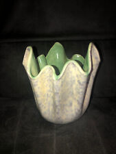 Vintage Rare Falcon Ware England Shell Mantle Vase Pattern 652 - Very Good+