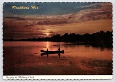 WI Washburn, Sunset on Lake