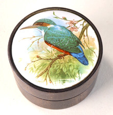 Vintage Balm Ointment Pot Wood