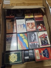 25 random cassette tapes for