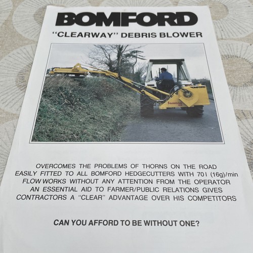 Bomford clearway debris