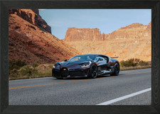 Bugatti Divo in the desert