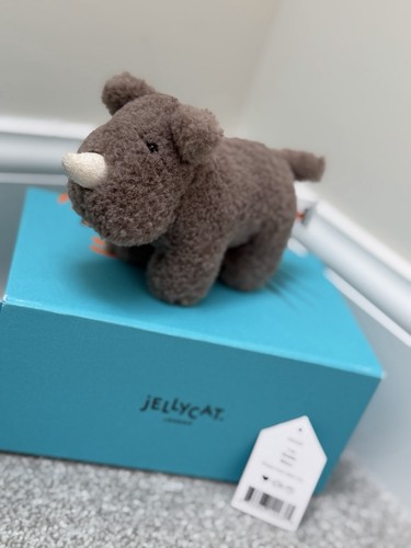 Jellycat diddle rhino with - jellycat,