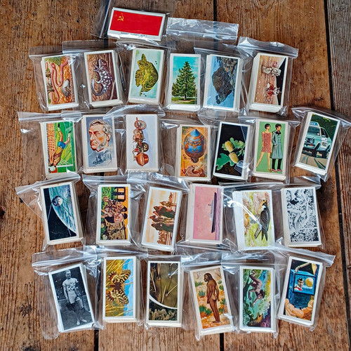 Brooke bond tea cards mixed - cards,