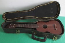 C.F. Martin & Co. Mahogany Soprano Ukulele 4-Strings Antique Vintage Case 1920's