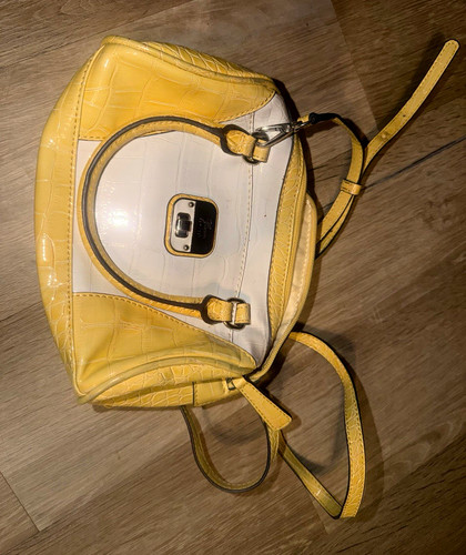 Guess small yellow white - guess,