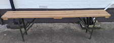 BRITISH ARMY 6FT RANGE BENCH /