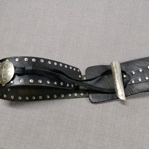 Vintage western wide black - vintage,