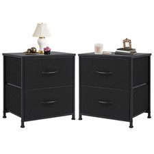 Nightstand Table, Fabric