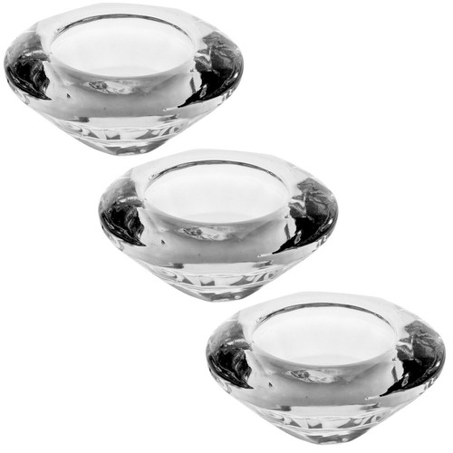 Set cut crystal glass - 3,