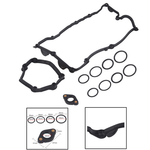 Rocker cover gasket seal kit - gasket,