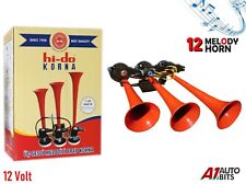 12V 125dB BABY SHARK ?Tune Musical Air Horn Kit Set Truck TGV & 11 Melody More