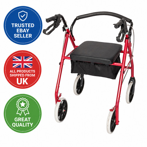 Iron walker with wheels - walker,