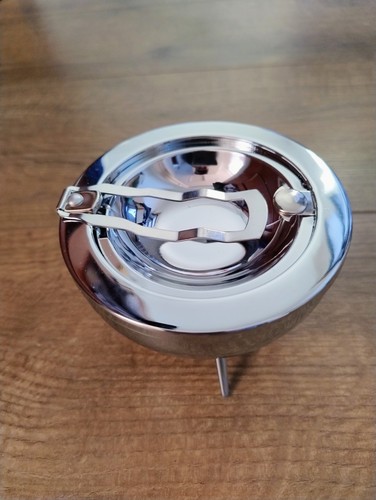 Sputnik shaped chrome plated - chrome,