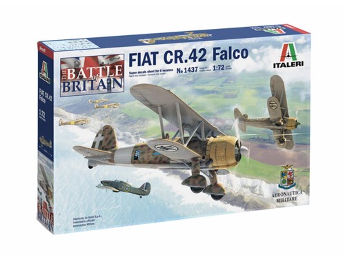 Italeri 1437 fiat cr - 1437, cr.42