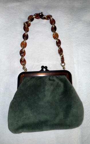 Vintage walborg green - walborg, suede