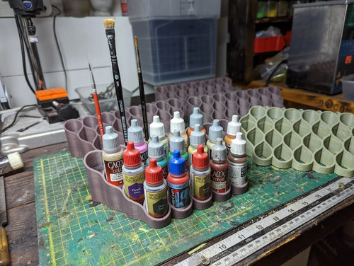 Bottle printed paint - 3d,