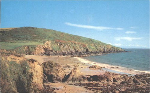 Hemmick bay cornwall england - cornwall,
