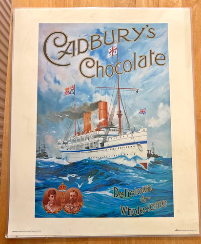 Laminated cadbury ship - a3,