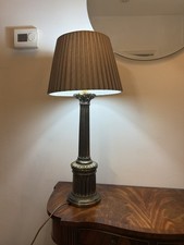  Vintage Corinthian column table lamp