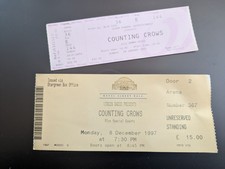 TWO UNUSED CONCERT TICKETS-