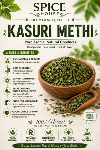 Fenugreek leaves kasuri - leaves, (kasuri