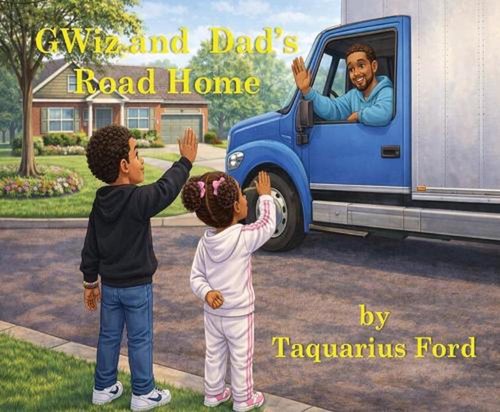 Gwiz and dad road home - and, by