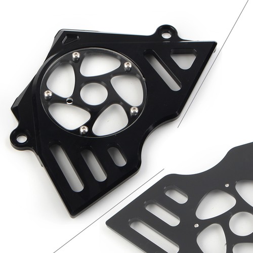 Front sprocket chain guard - front,