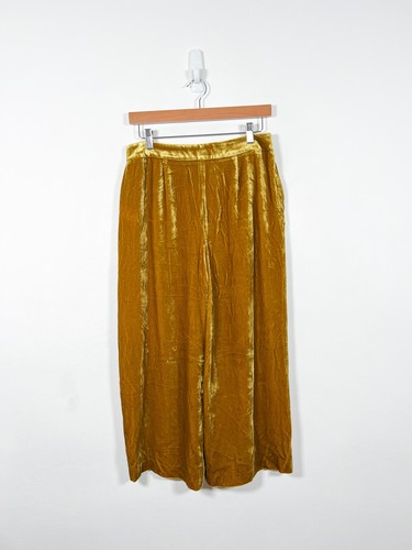 Boden trousers size gold - uk, 10