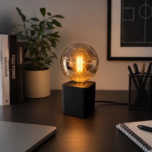 Modern football table lamp - ,