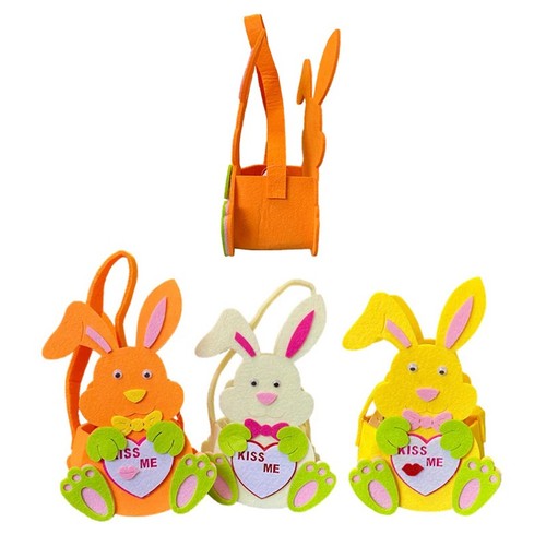 Small felt gift bag easter - small,