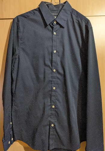 Men blue with white - blue,