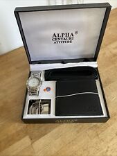 Alpha Centauri Watch Wallet Belt Gift Set