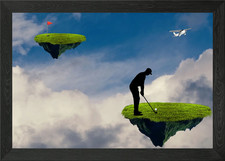 Hole In One Framed Wall Art