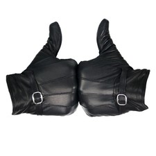 Ladies real leather gloves - ladies,