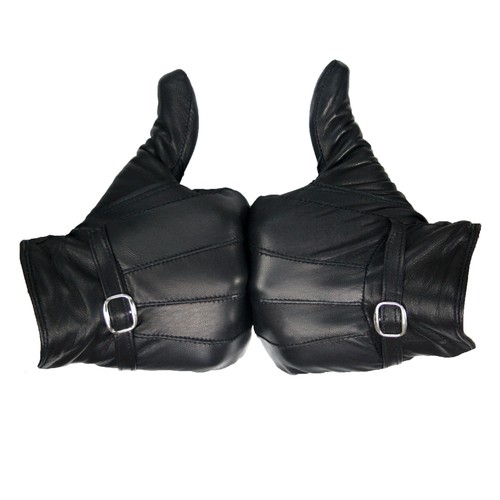Ladies real leather gloves - ladies,