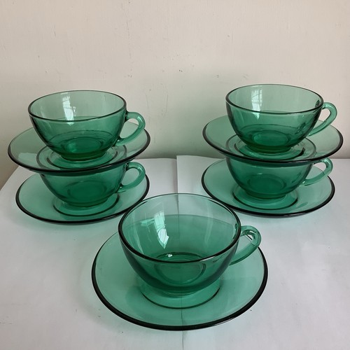 Set arcoroc green - of, 5