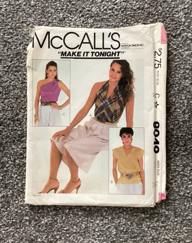 Vintage mccalls blouse top - mccalls,