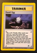 Pokemon TCG Fossil Egg Neo