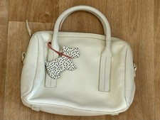 Radley Off White Leather Grab