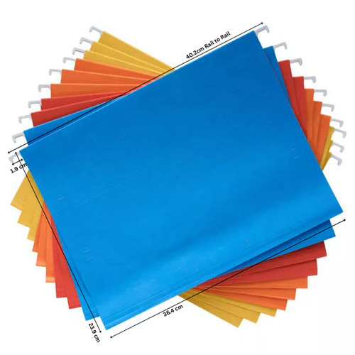 Foolscap suspension files - files, with