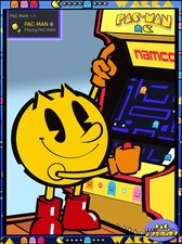 PAC-MAN METAL SIGN PLAQUE