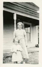 Young Girl & Older Woman by